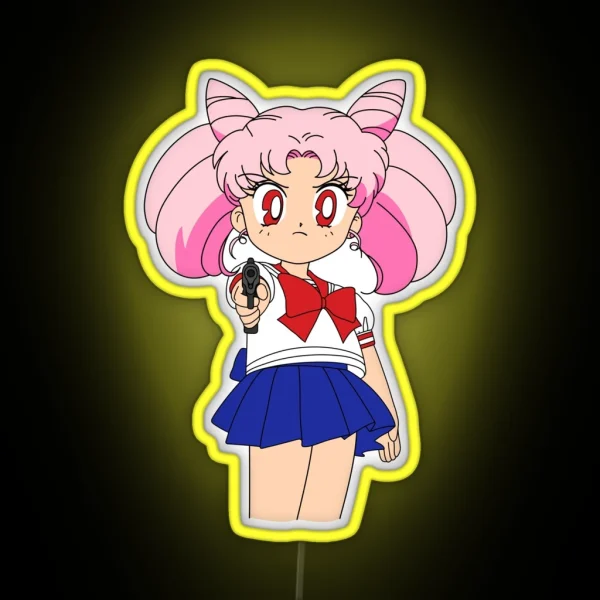 Kawaii Gangster RGB Neon Sign