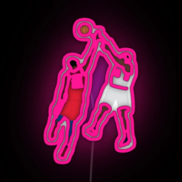 Kawhi Buzzer Beater RGB Neon Sign