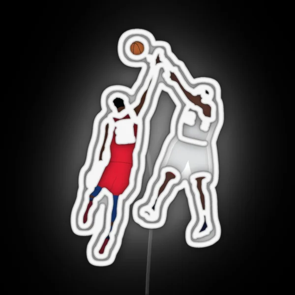 Kawhi Buzzer Beater RGB Neon Sign