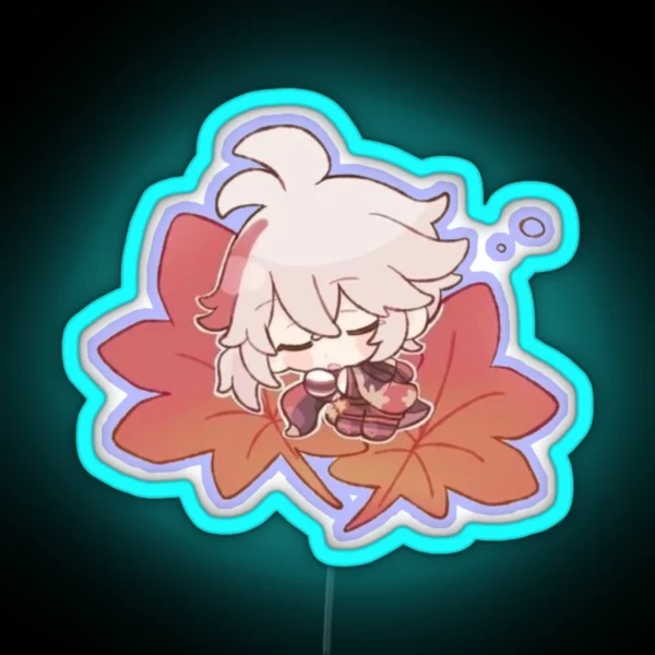 Kazuha Classic RGB Neon Sign
