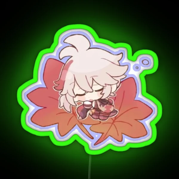 Kazuha Classic RGB Neon Sign