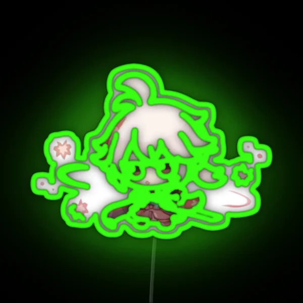 Kazuha Kazuha Genshin Impact RGB Neon Sign