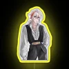 Kazuha fan art inspired modern AU Genshin Impact RGB neon sign