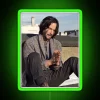 Keanu Reeves Inspired Celebrity Themed RGB Neon Wall Art Decor