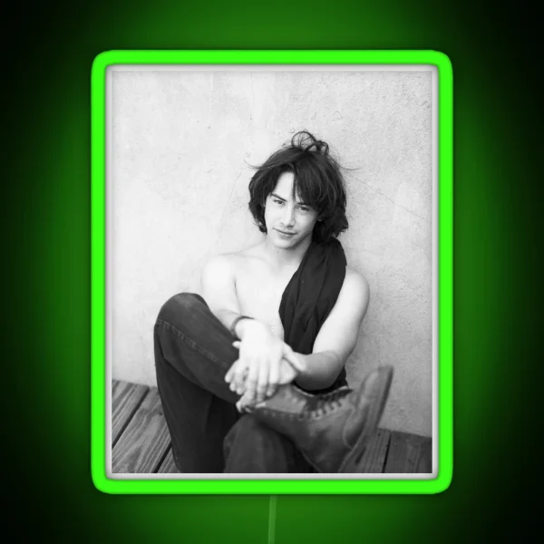 KEANU REEVES MERCH RGB Neon Sign