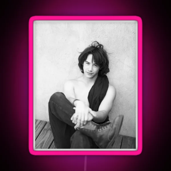 KEANU REEVES MERCH RGB Neon Sign