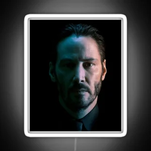 Keanu Reeves Poster Classic RGB Neon Sign