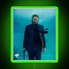Neon Home Decor Accent with Keanu Reeves Quote in RGB Lighting