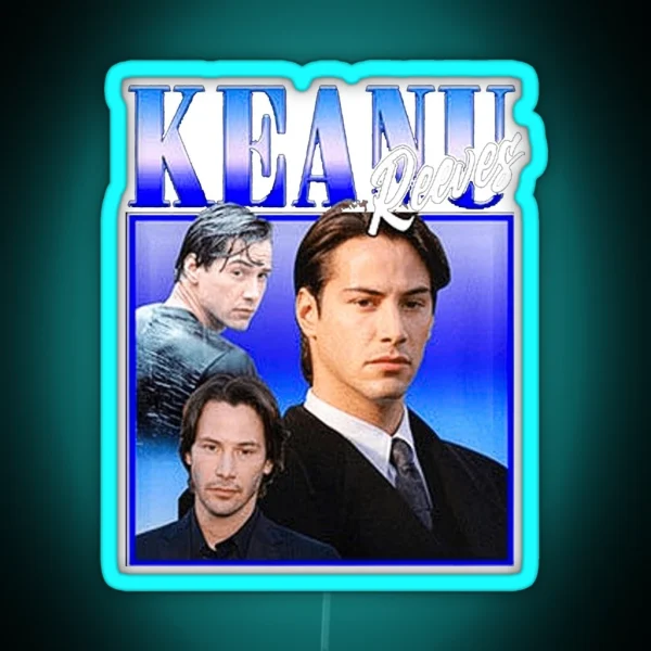 KEANU REEVES RGB Neon Sign