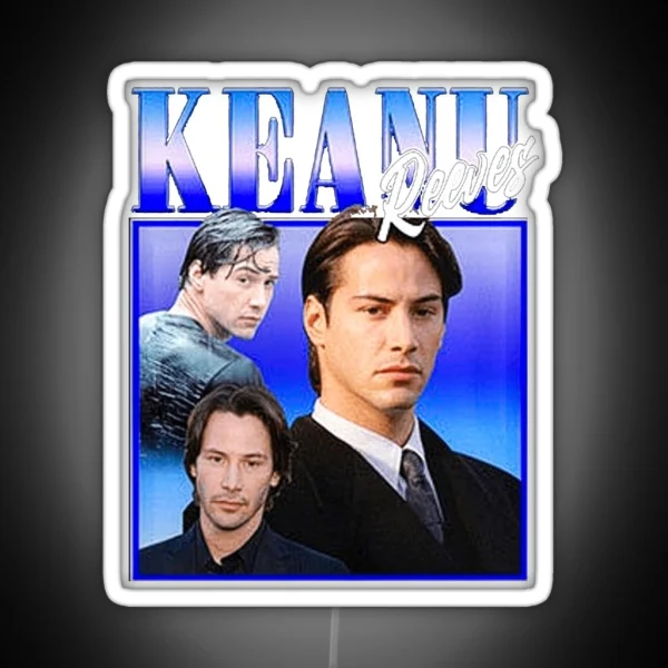KEANU REEVES RGB Neon Sign