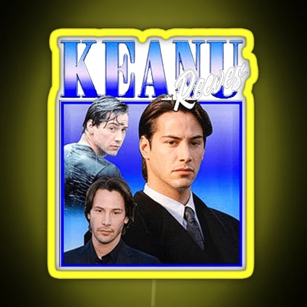 KEANU REEVES RGB Neon Sign