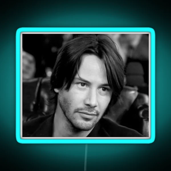 Keanu Reeves RGB Neon Sign