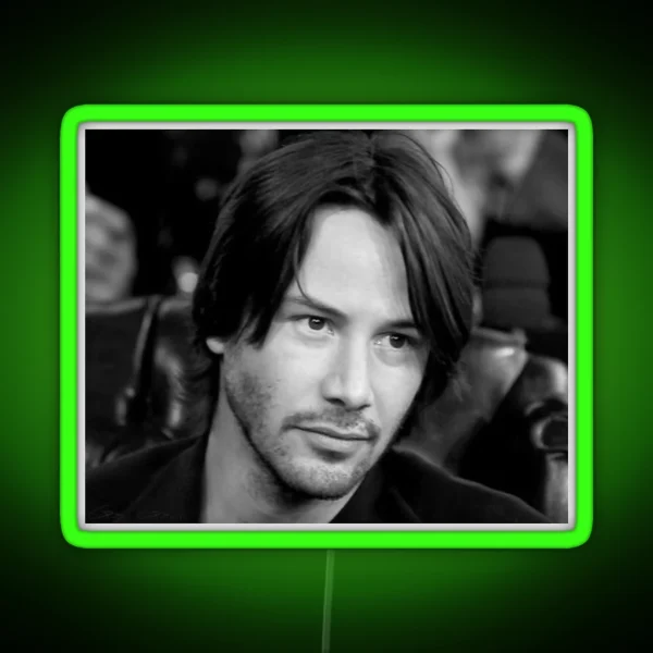 Keanu Reeves RGB Neon Sign