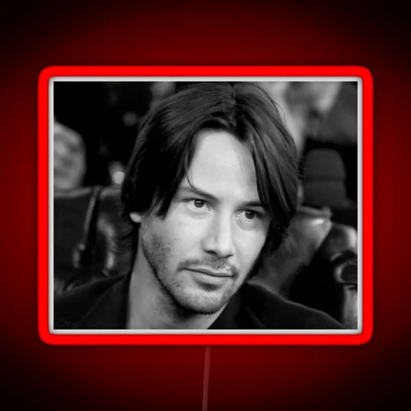 Keanu Reeves RGB Neon Sign