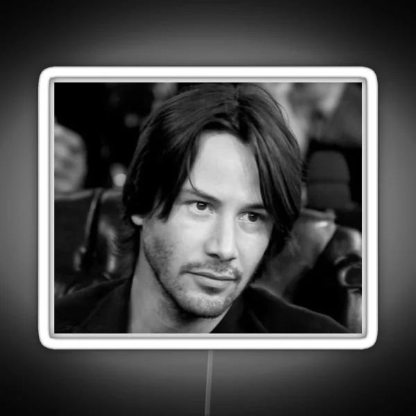Keanu Reeves RGB Neon Sign