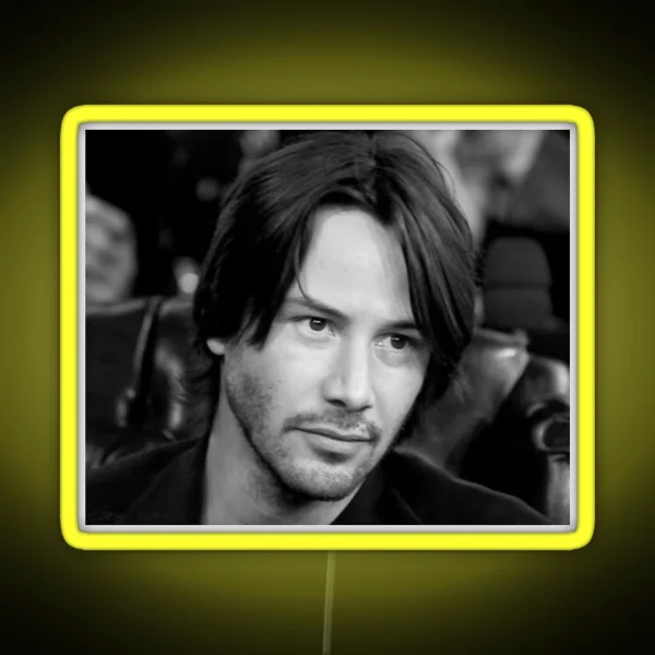 Keanu Reeves RGB Neon Sign