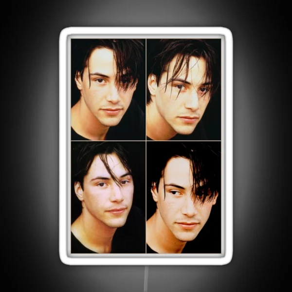 Keanu Reeves RGB Neon Sign