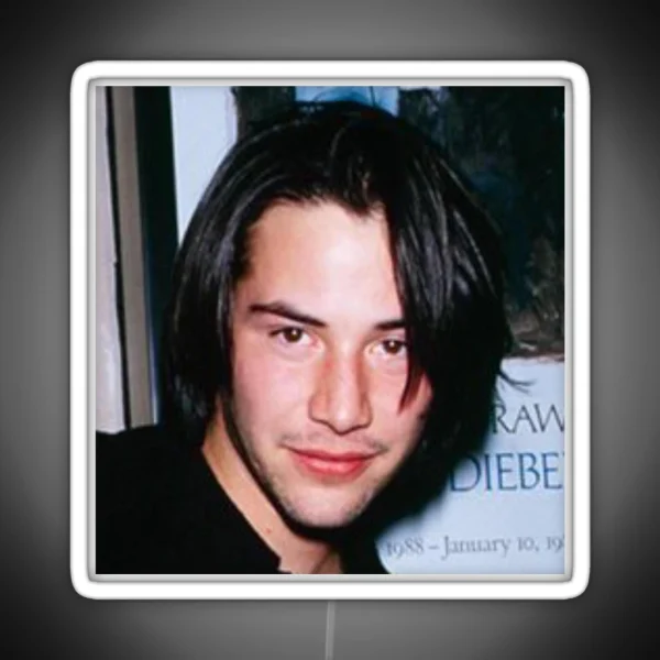 Keanu Reeves RGB Neon Sign