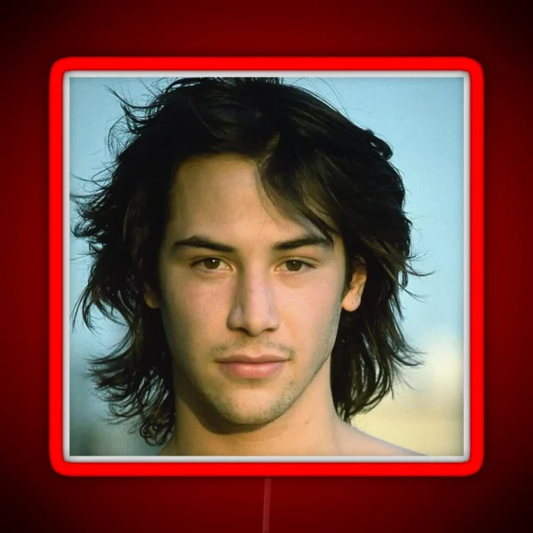 Keanu Reeves RGB Neon Sign