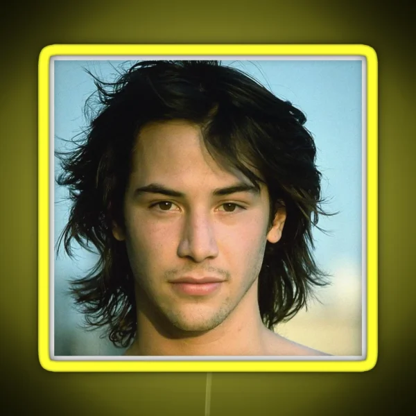 Keanu Reeves RGB Neon Sign