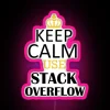 Vibrant RGB Neon Sign with Funny Quote Keep Calm Stack
