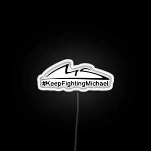 Keep Fighting Michael RGB Neon Sign