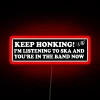 Quirky Music Lover's Neon Sign for the Skarifically Sarcastic Soul.