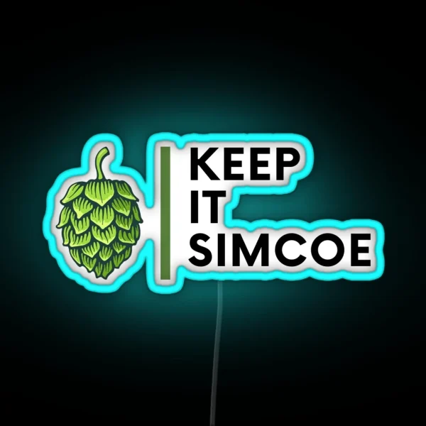 Keep It Simcoe RGB Neon Sign