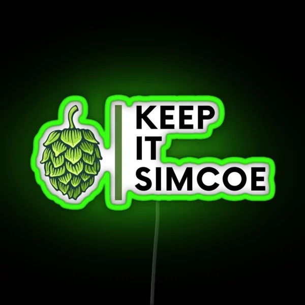 Keep It Simcoe RGB Neon Sign