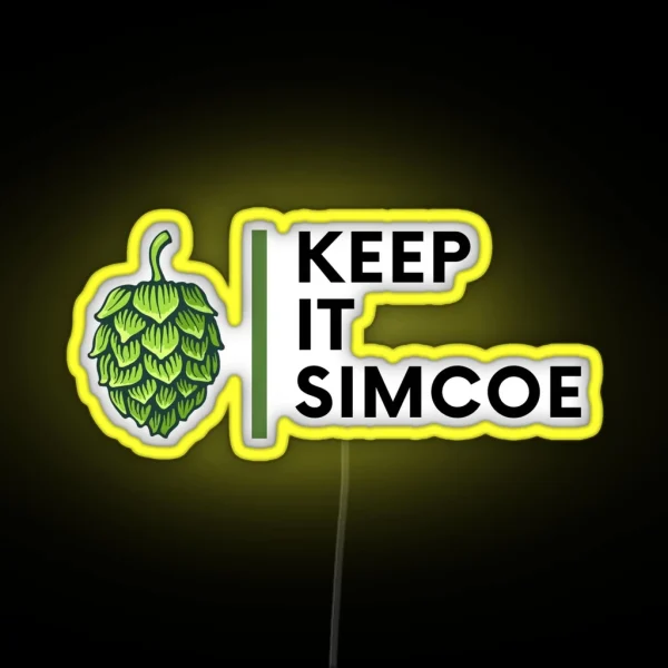 Keep It Simcoe RGB Neon Sign