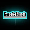 Neon Sign - Clean and Sober Living in Recovery Motivation