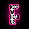 RGB Neon Sign with Customizable Messages and Emotional Uplift