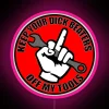 Neon RGB LED Sign with Expressive Hand Gesture Design Statement