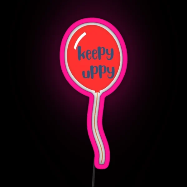 Keepy Uppy RGB Neon Sign