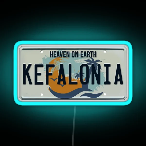 Kefalonia Summer Vacation RGB Neon Sign