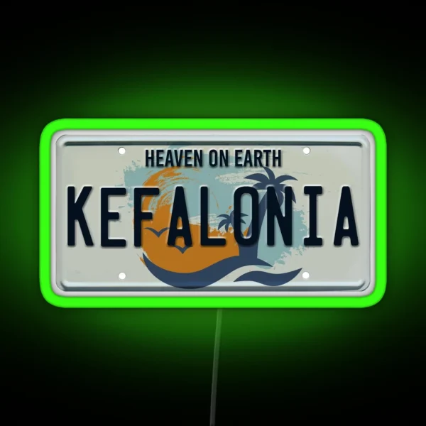 Kefalonia Summer Vacation RGB Neon Sign
