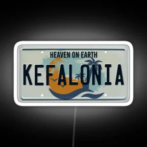 Kefalonia Summer Vacation RGB Neon Sign