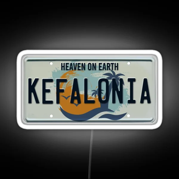 Kefalonia Summer Vacation RGB Neon Sign