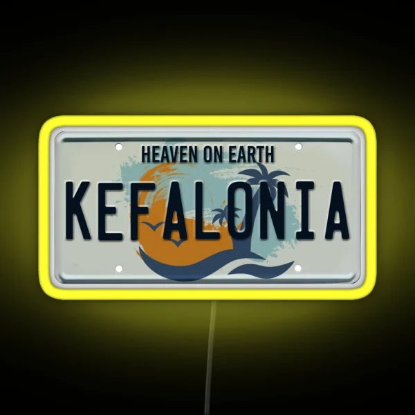 Kefalonia Summer Vacation RGB Neon Sign