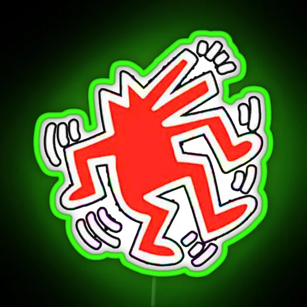 Keith In Red RGB Neon Sign