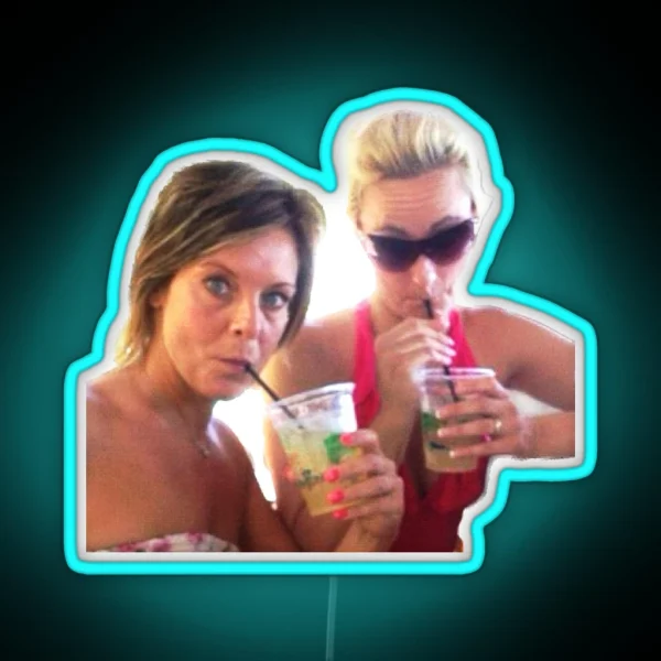 Kelly And Christi RGB Neon Sign