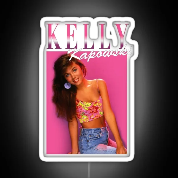 Kelly Kapowski 90 S Style RGB Neon Sign