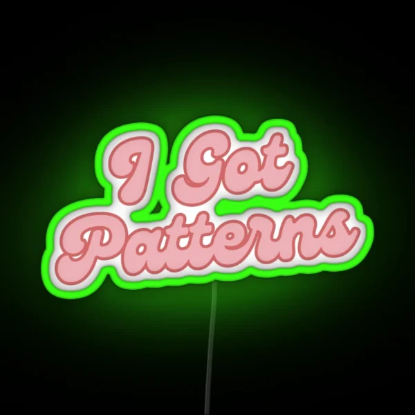 Kelsea Ballerini I Got Pattern RGB Neon Sign