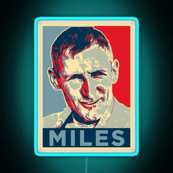 Ken Miles Ford GT40 Hero RGB Neon Sign