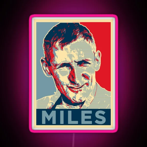 Ken Miles Ford GT40 Hero RGB Neon Sign