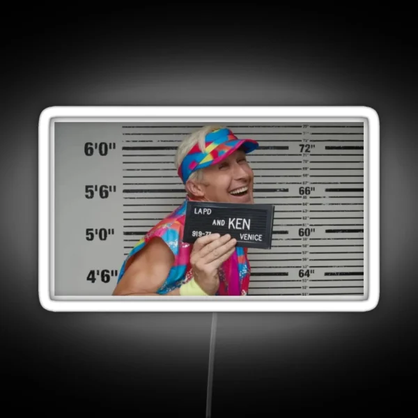 Ken Mugshot RGB Neon Sign