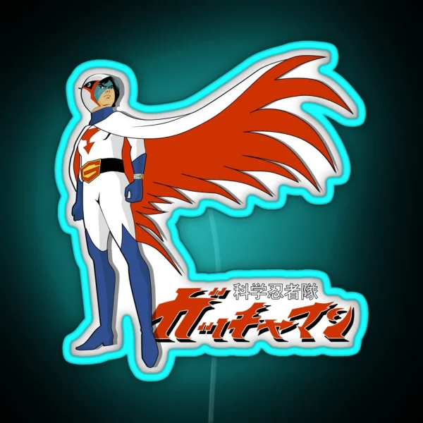 Ken The Eagle Large RGB Neon Sign