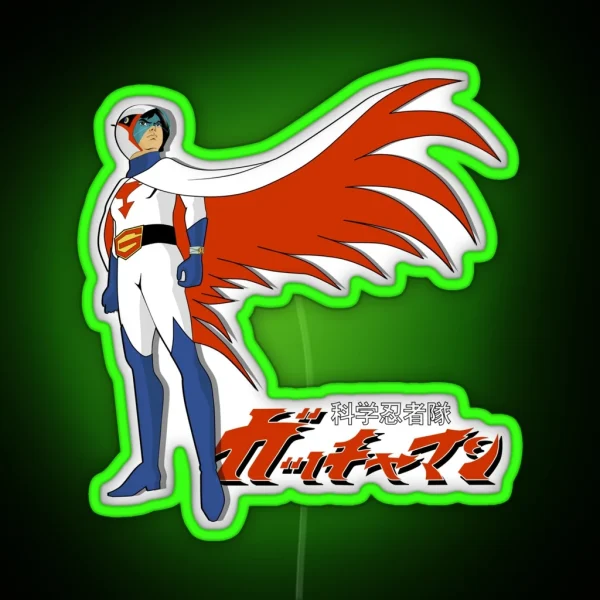 Ken The Eagle Large RGB Neon Sign