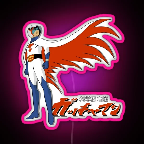 Ken The Eagle Large RGB Neon Sign