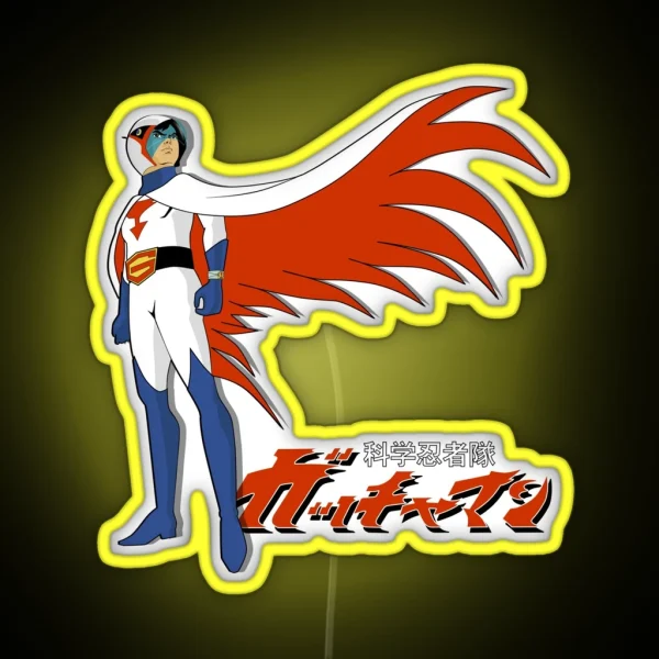 Ken The Eagle Large RGB Neon Sign